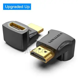 Vention Hdmi Adapter 90 270 Degree Right Angle Male to Femal