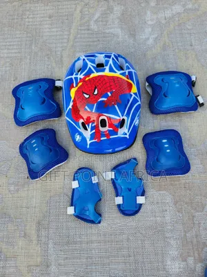 7 in 1 Blue Protective Gears for Kids( Helmet and Guards)