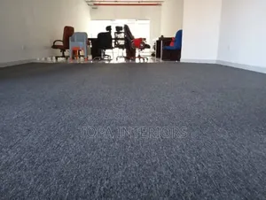 Easy to Clean Grey Office Delta Wall to Wall Floor Carpets