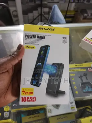 Awei P139k 10000mah 15w Wireless Power Bank