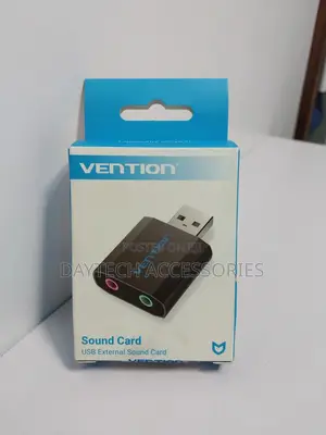 Vention Usb External Soundcard With Headphone and Microphone