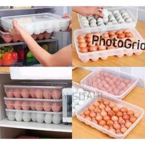 *34pc Egg Tray With Lid at 