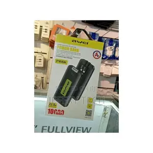 Awei 10000mah Power Bank 22.5watts Ouput, Fast Charging