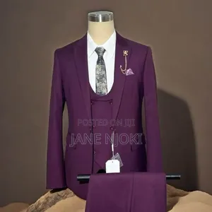 Purple Men Suit
