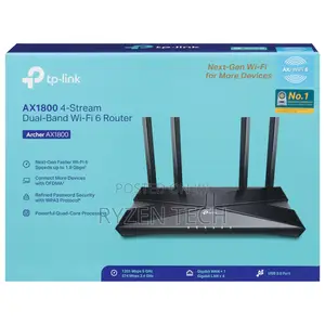 Tp-Link Archer Ax23 Ax1800 Router Dual-Band Wi-Fi 6