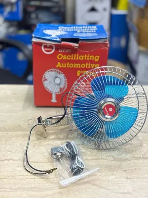 Brand New Automotive 12v Oscillating Car Fan