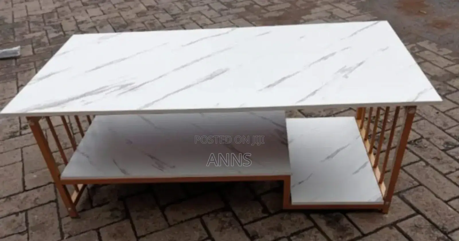 White Rectangular Coffee Table