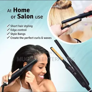 Elctrich Hot Plate Hair Curler and Hair Straightner