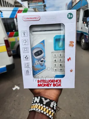 Piggy Bank With Fingerprint