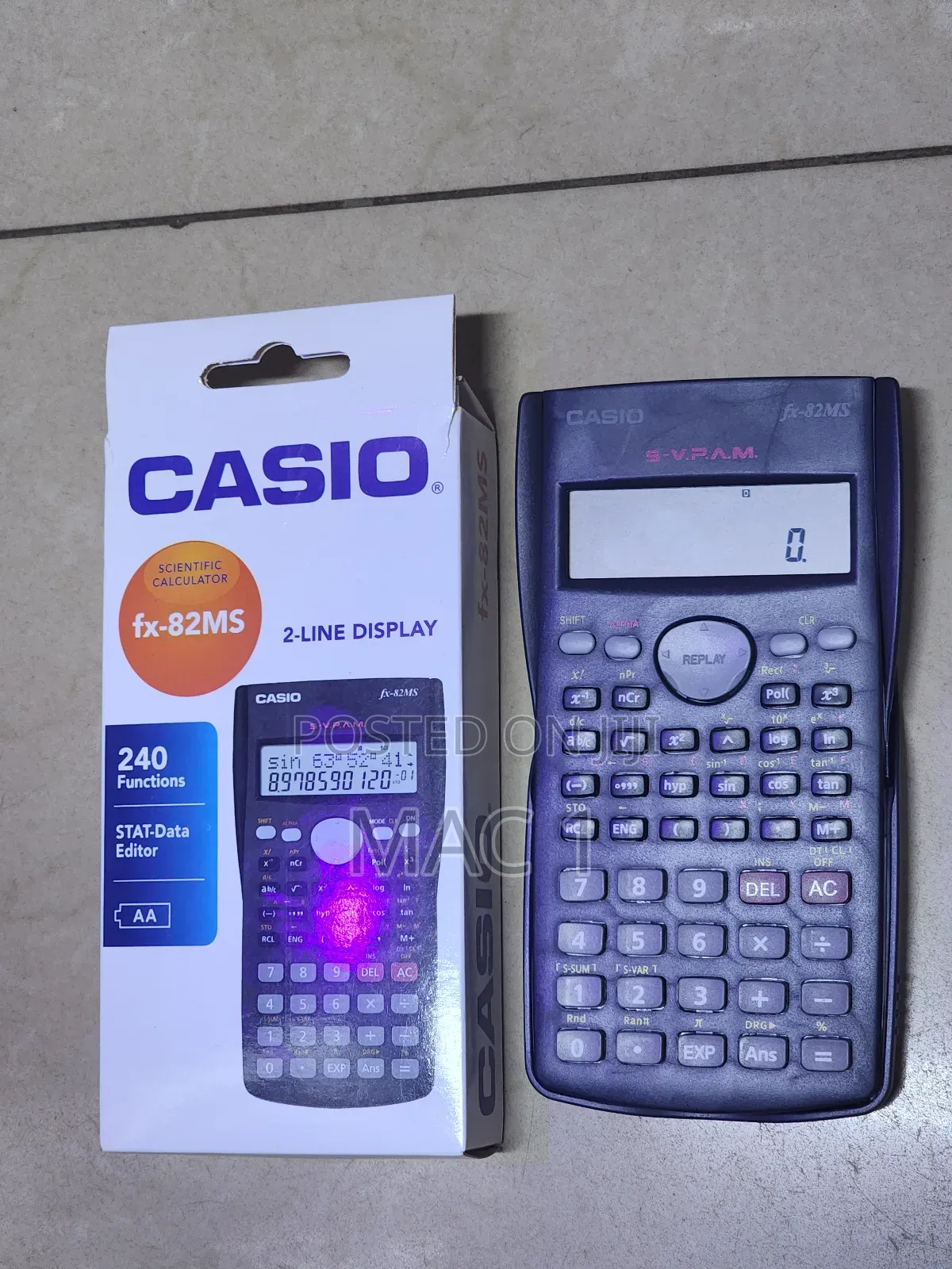 Casio Scientiific Calculator Fx 82ms First Edition