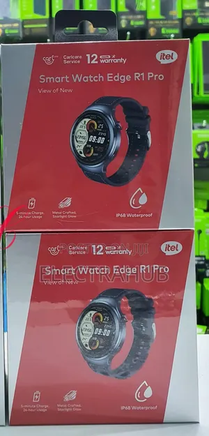 Itel Edge R1 Pro 1.43" *Amoled Screen Waterproof Smart Watch