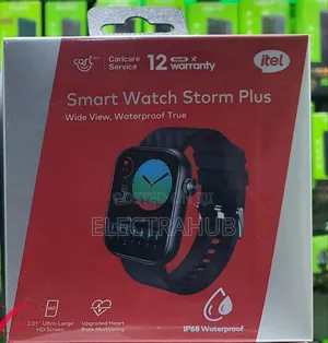 Itel Storm Plus 2.0" Ip68 Bt Calling Smart Watch