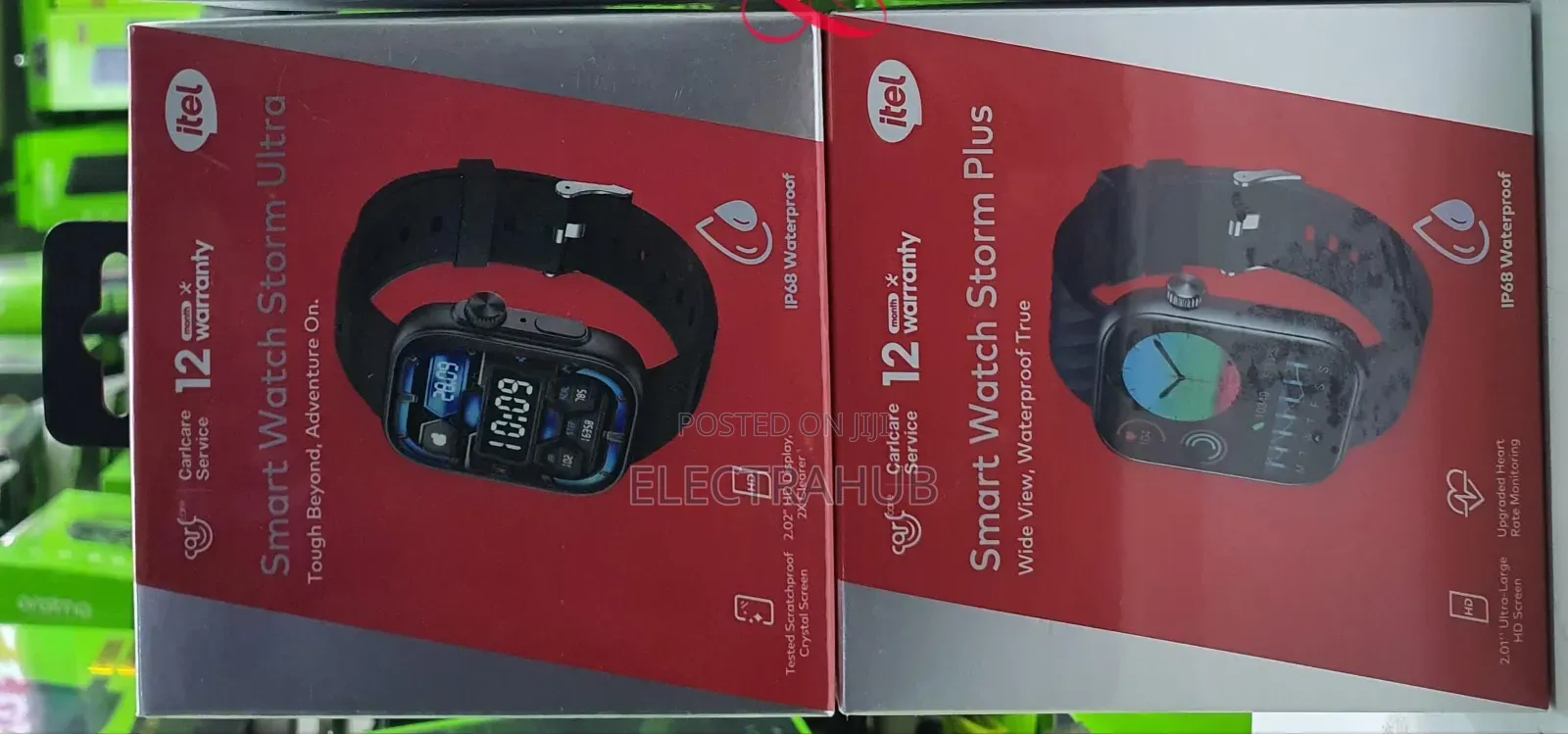 Itel Storm Plus 2.0" Ip68 Bt Calling Smart Watch