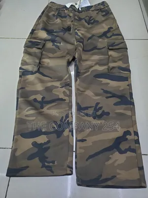 Quality Unisex Side Pocket Camouflage Combat Cargo Pants