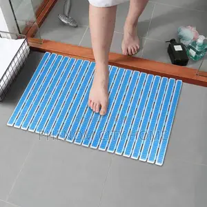 Blue Anti Skid Bathroom Mats Available