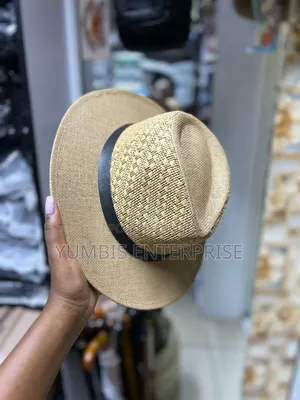Brown Quality Men's Straw _-Hats at 800