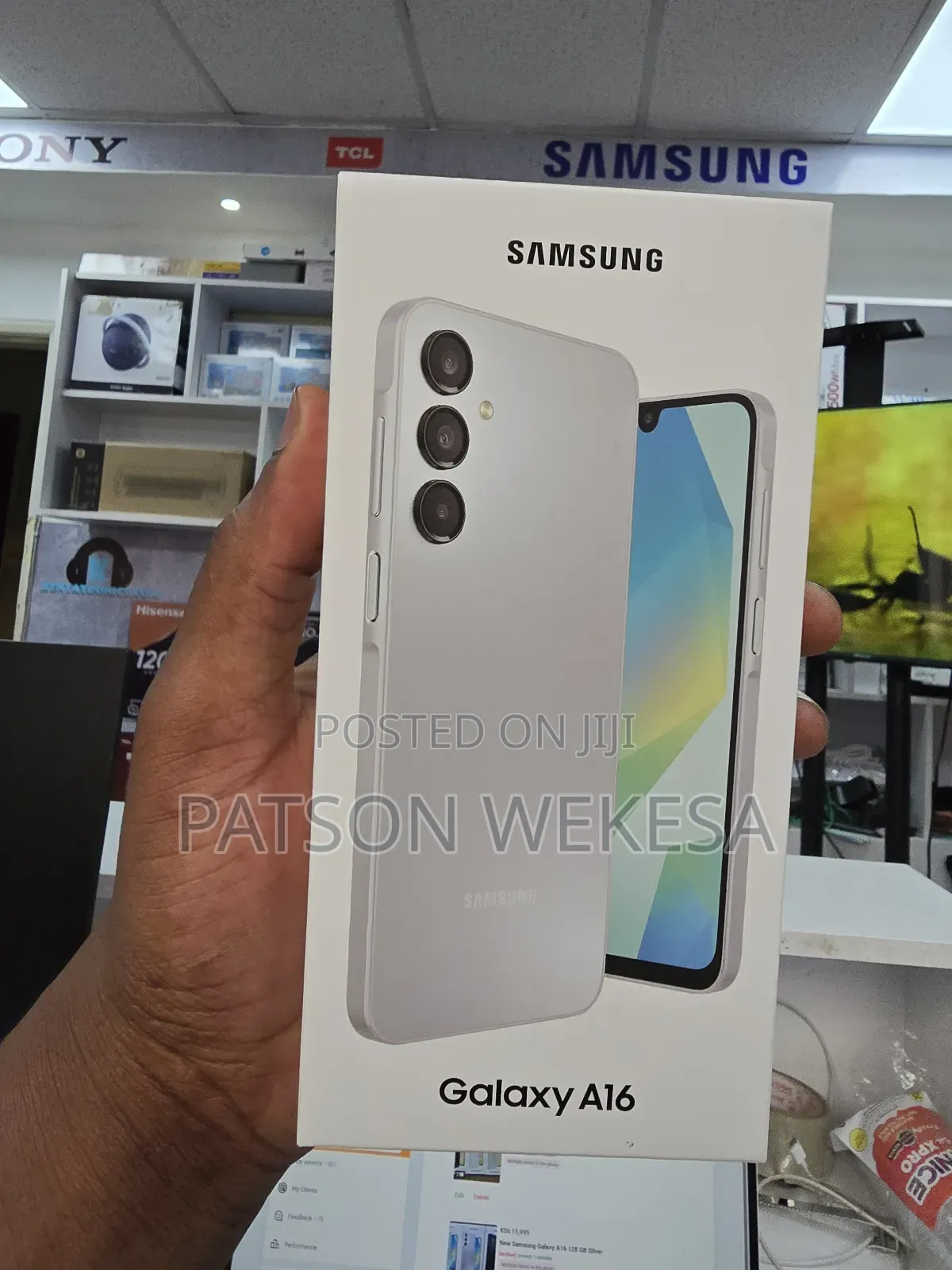 New Samsung Galaxy A16 128 GB Silver