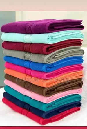 Coloured Cotton Large Towels
