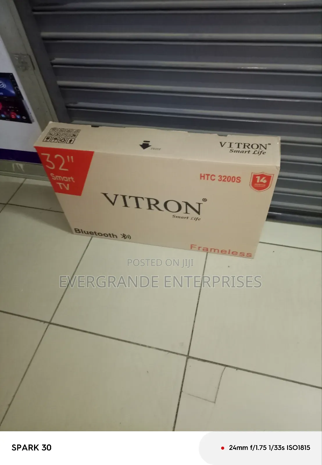 Tv 32 Inches Smart Android Frameless With Bluetooth