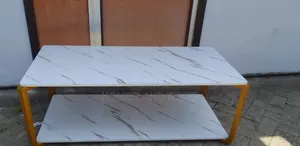 White Executive MDF Coffee Table