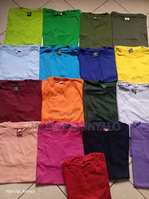 Plain,Pure Cotton T Shirts