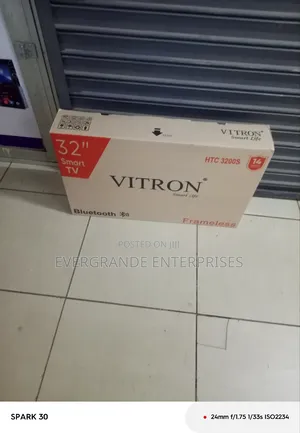 Smart Android Frameless With Bluetooth Vitron 32 Inches Tv