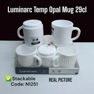 *Set of 6 Luminarc 29cl Cups