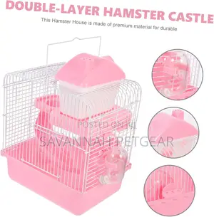 Double-Deck Rat Hamster Cage Pet Accessories