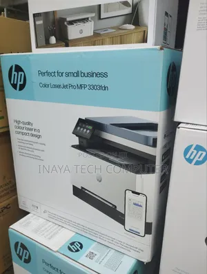 Hp MFP 3303fdn Color Print, Copy, Scan, Fax Duplex Printer