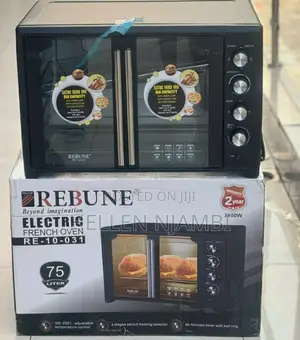 75 Litres Rebune Commercial Double Door Oven Re-10-031