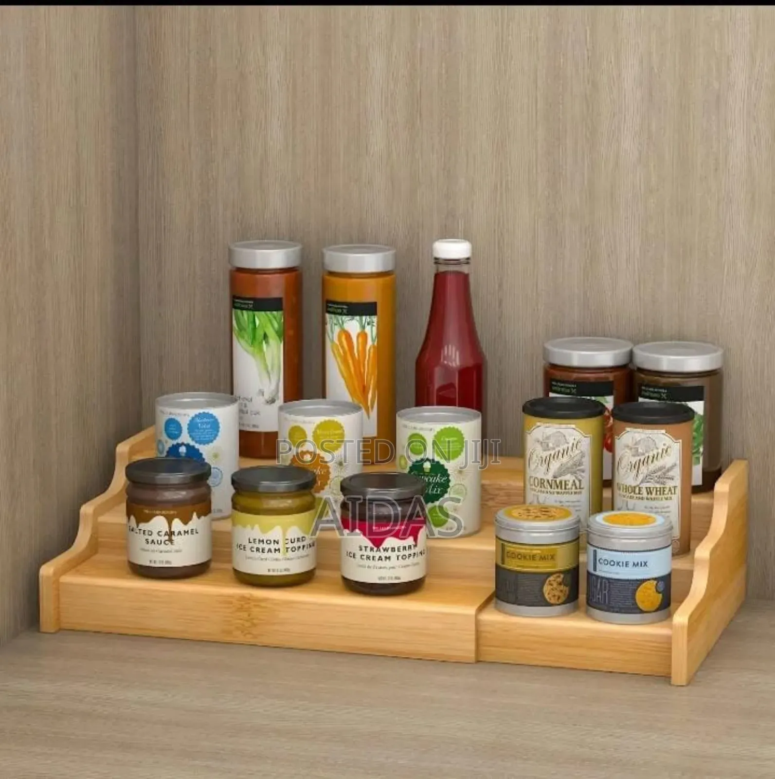 3 Tier Expandable Spice Storage Rack