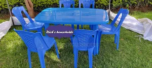 Complast Plastic Chairs + 6 Kenpoly Plastic Chairs