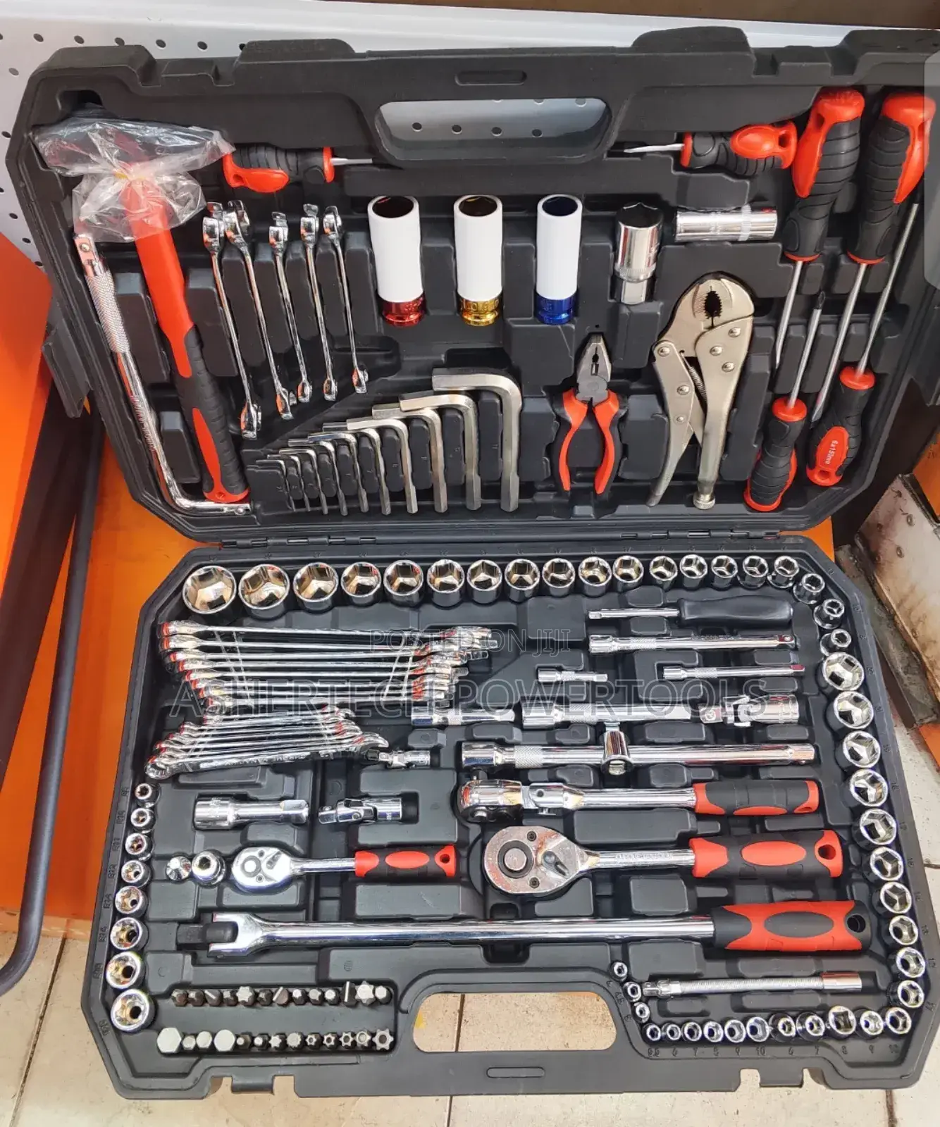 142pcs Mechanical Spanner Set/Chrome Vanadium Spanner