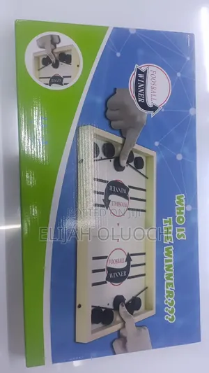 Wooden Foosball Game.