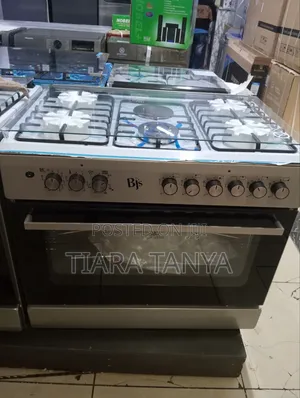Hisense 4 Gas(1wok) +2 Electric Plate Cooker,90cm”60cm