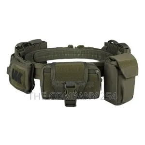 Sivi Multi Function Camo 6 Pcsset Utility Duty Tactical Belt