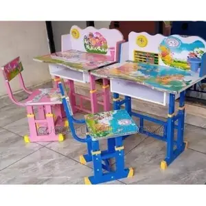 Kid's Furniture:Kids Study Desk Adjustable for Home