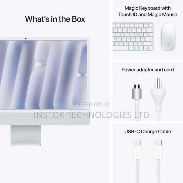 New Desktop Computer Apple iMac 24GB Apple M4 SSD 512GB