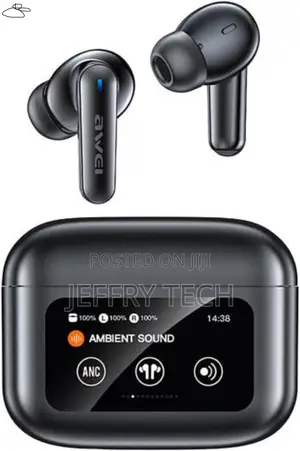 Awei Tp57 Enc Wireless Earbuds, Bluetooth