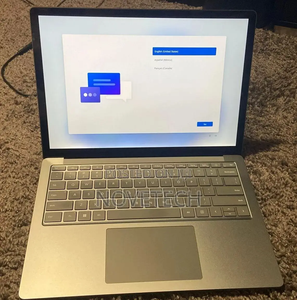 Laptop Microsoft Surface Laptop 3 16GB Intel Core I7 SSD 256GB