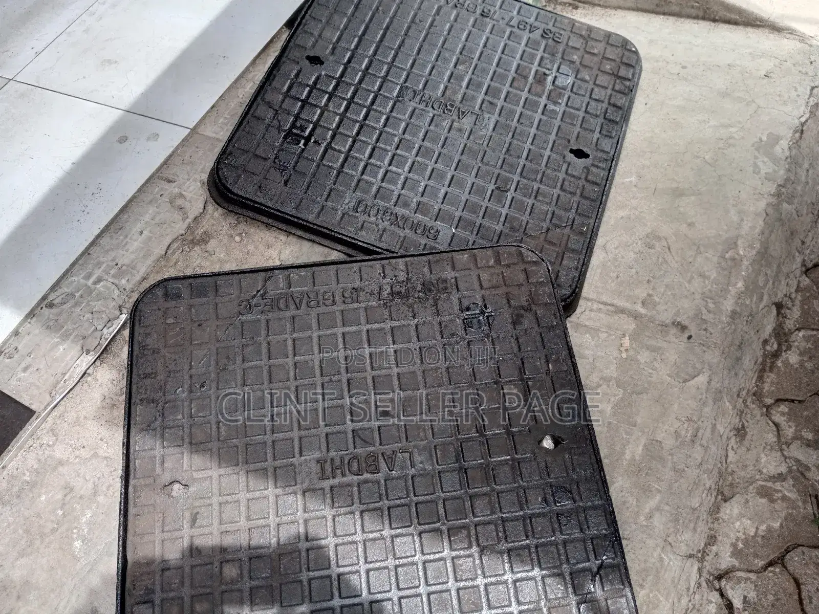 24*24 Cast Iron Manhole (600*600mm)