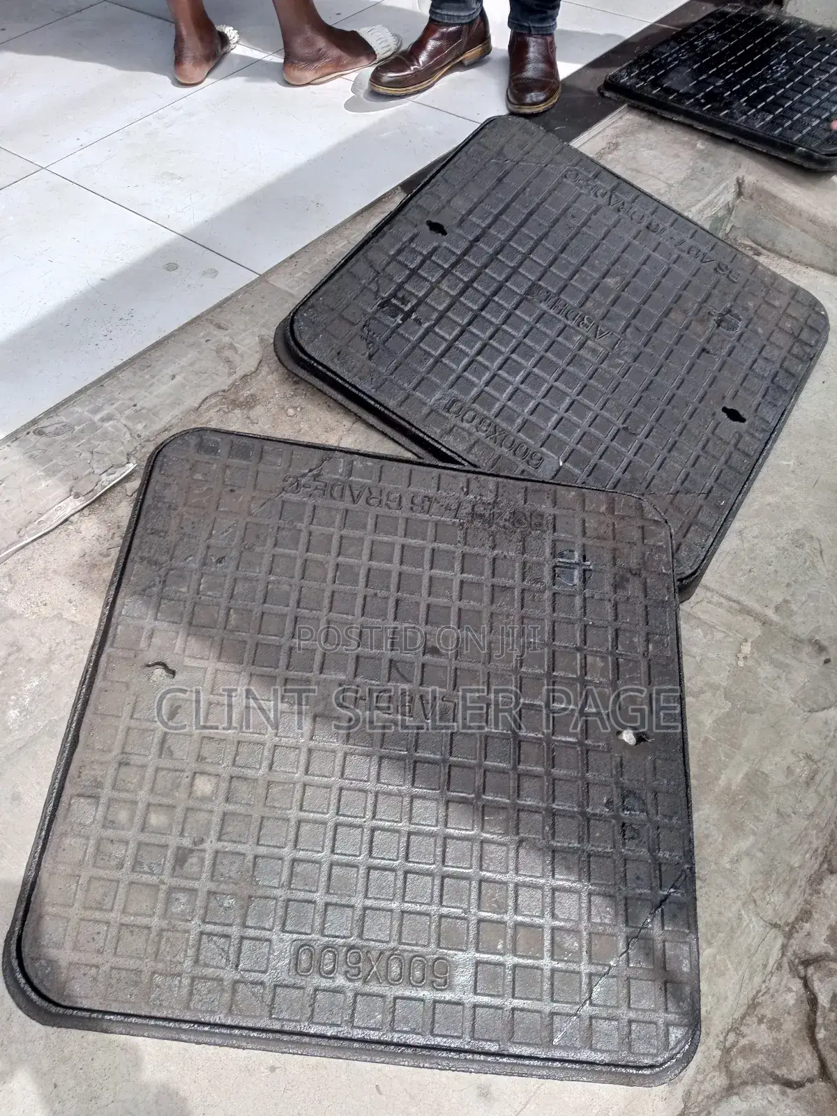 24*24 Cast Iron Manhole (600*600mm)