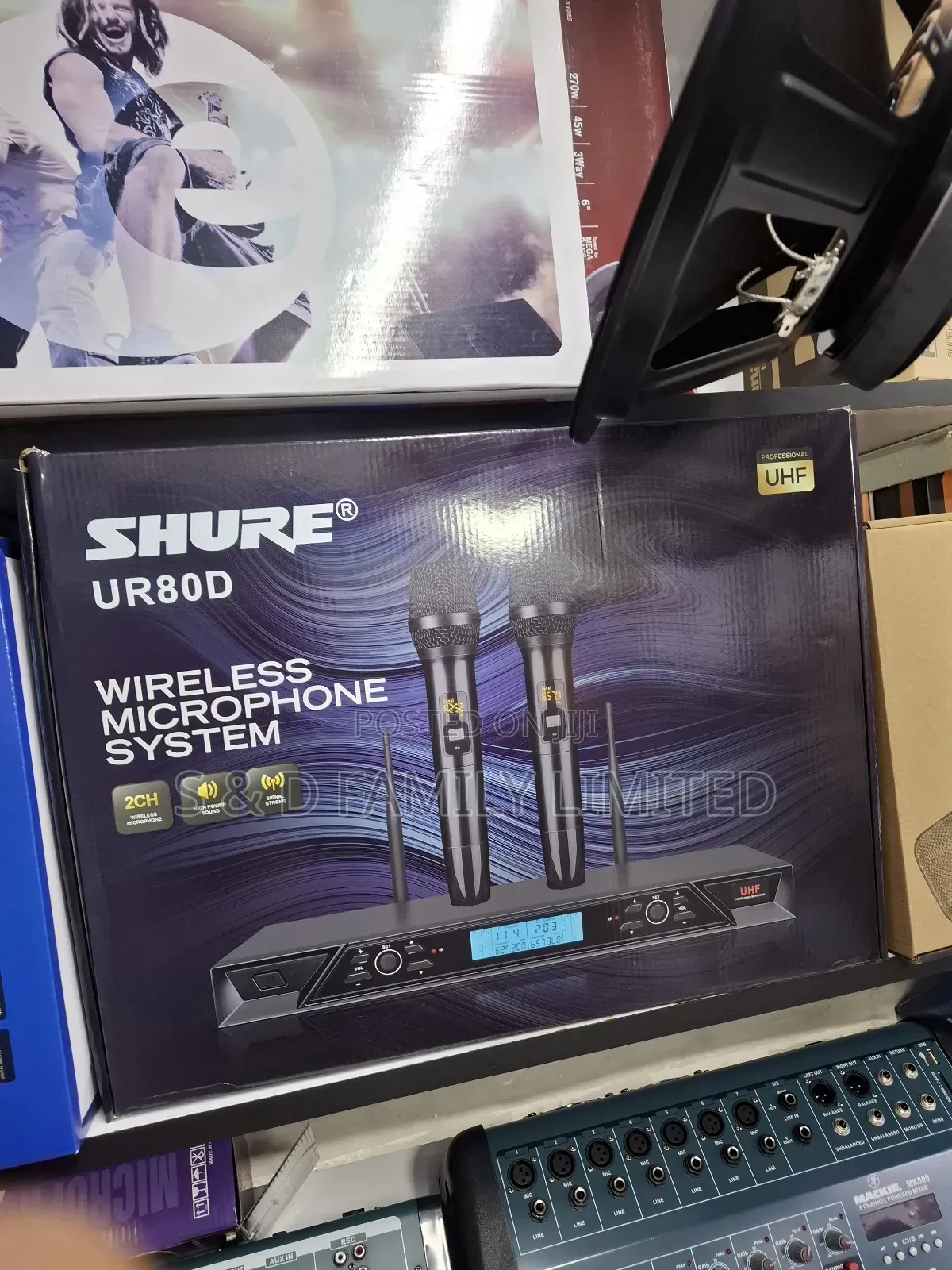 Shure Ur80d Wireless Microphone