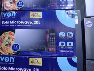 Von 20l Microwave Oven With Grill Vamg-20dgb
