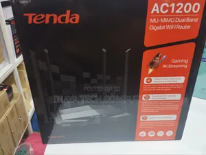 Tenda Dual Band Gigabit Wireless Router Ac10