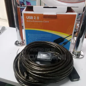 20 MTRS Usb Extension Cable With Signal Amplifier