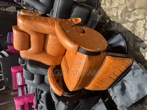 Brown Kinyozi Barber Chair
