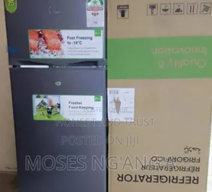 Brand New Double Door Refrigerator Syinix 210 Litres