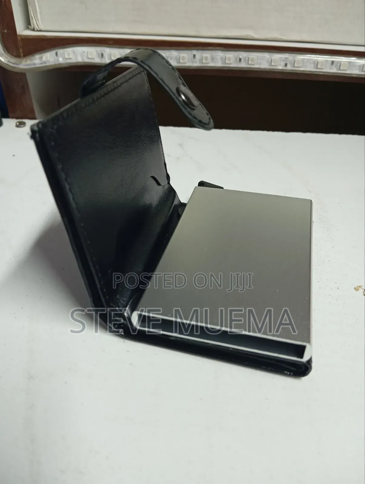 Pop Up Cardholder With Wallet.