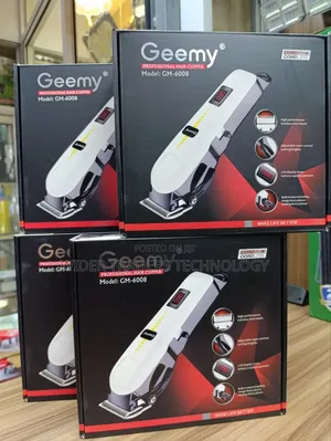 Geemy Professional Cordless Hair Clipper.*
* Model: Gm-6008